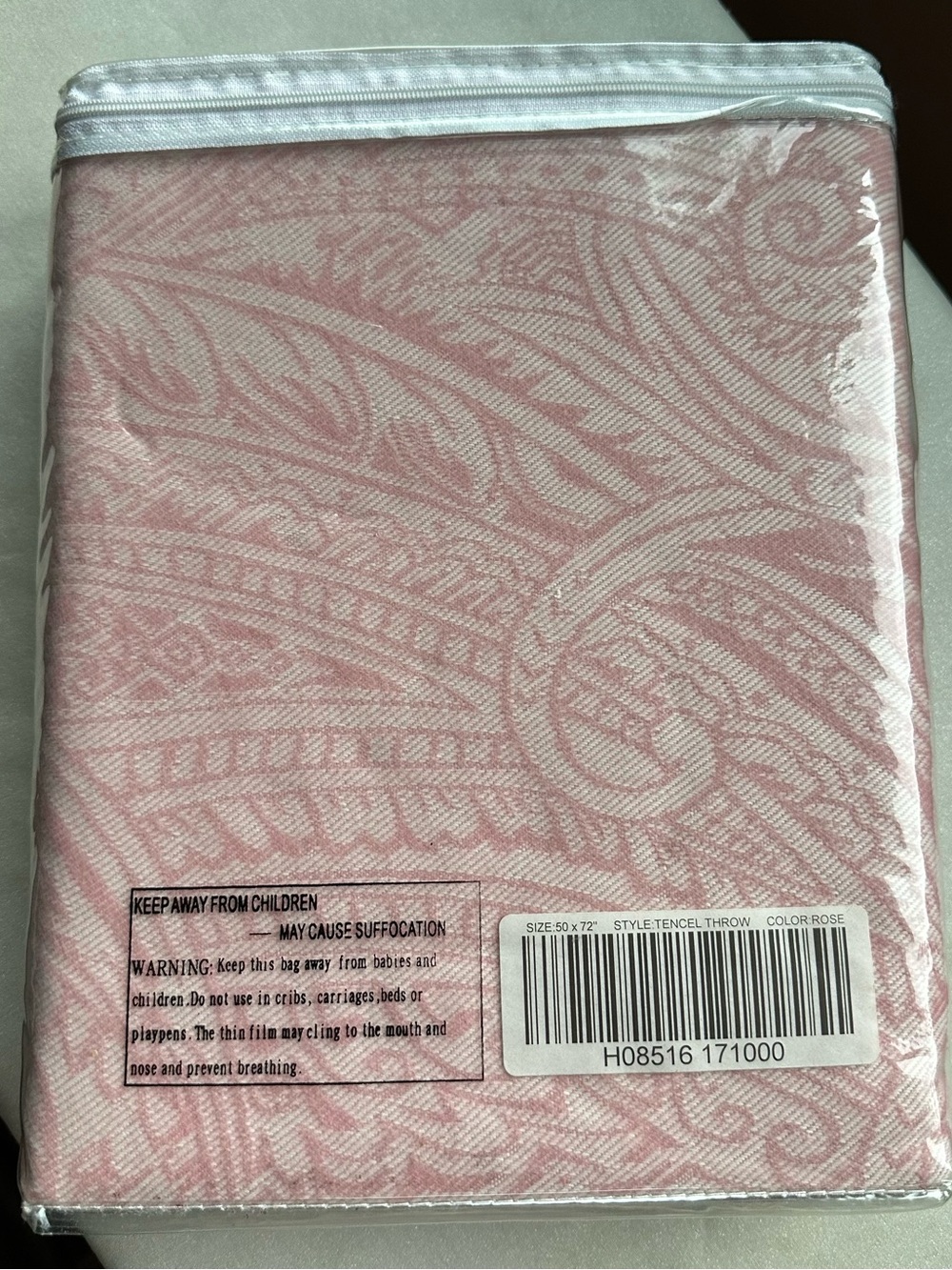 NEW Unopened QVC Amadeus Fine Linens 100% Tencel™ Throw Blanket 50x72